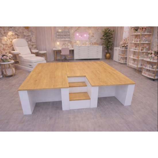 Podest do pedicure Dwa Stanowiska 200cm x 150cm